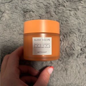 Glow Recipe Papaya Sorbet Enzyme Cleansing Balm - Bright Orange Jar